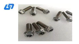 হেক্সাগন ফ্ল্যাঞ্জ টাইটানিয়াম বোল্টস DIN6921